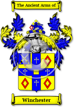 Winchester Family Crest Download (jpg) Legacy Series - 150 DPI