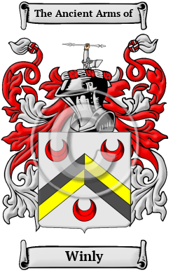 Winly Family Crest/Coat of Arms