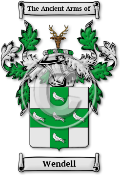Wendell Family Crest Download (JPG) Legacy Series - 600 DPI
