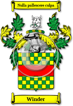 Winder Family Crest Download (jpg) Legacy Series - 150 DPI