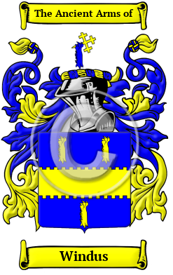 Windus Family Crest/Coat of Arms
