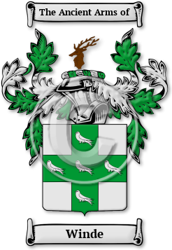 Winde Family Crest Download (JPG) Legacy Series - 600 DPI