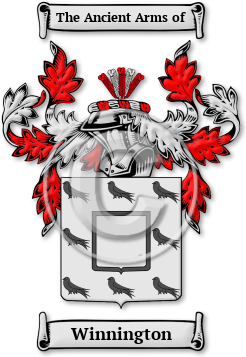 Winnington Family Crest Download (jpg) Legacy Series - 150 DPI