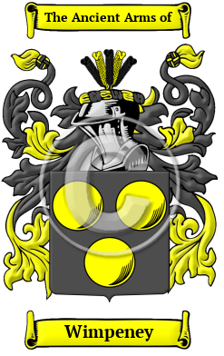 Wimpeney Family Crest/Coat of Arms