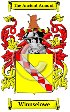 Winnselowe Family Crest/Coat of Arms