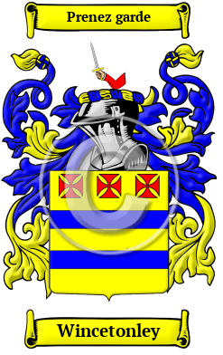 Wincetonley Family Crest/Coat of Arms