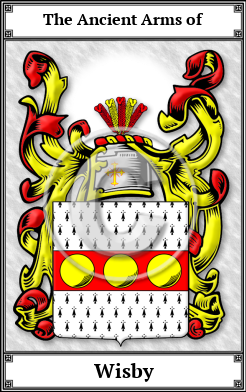 Wisby Family Crest Download (JPG) Book Plated - 600 DPI