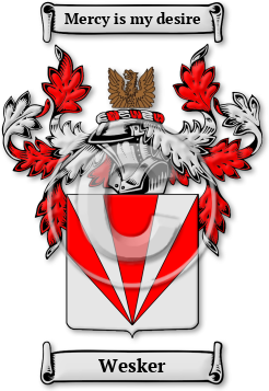 Wesker Family Crest Download (JPG) Legacy Series - 300 DPI