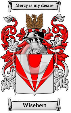 Wisehert Family Crest/Coat of Arms