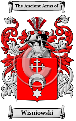 Wisniowski Family Crest/Coat of Arms