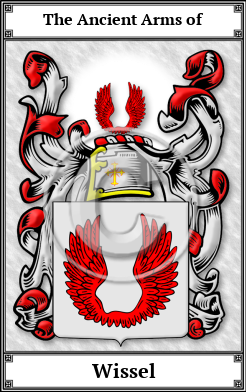 Wissel Family Crest Download (JPG) Book Plated - 600 DPI