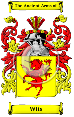 Wits Family Crest/Coat of Arms