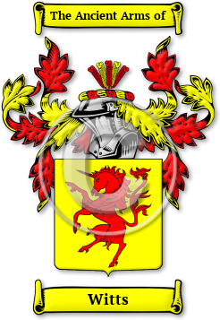 Witts Family Crest Download (jpg) Legacy Series - 150 DPI