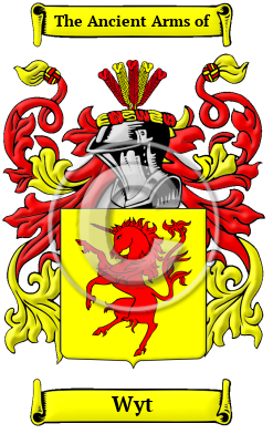 Wyt Name Meaning, Family History, Family Crest & Coats of Arms