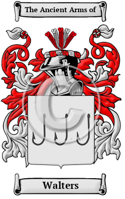 Walters Family Crest/Coat of Arms