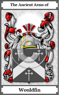 Wouldfin Family Crest Download (JPG)  Book Plated - 150 DPI