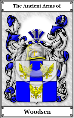 Woodsen Family Crest Download (JPG)  Book Plated - 150 DPI