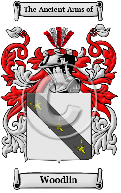 Woodlin Family Crest/Coat of Arms