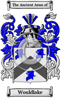 Wouldlake Family Crest/Coat of Arms