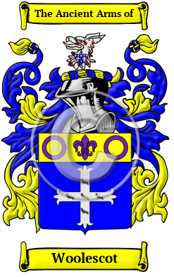Woolescot Family Crest/Coat of Arms