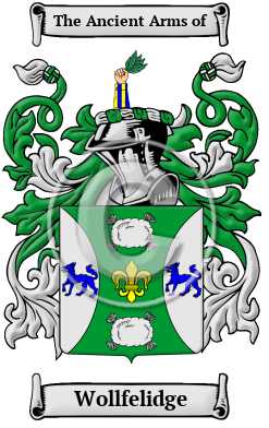 Wollfelidge Family Crest/Coat of Arms