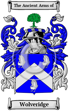 Wolveridge Family Crest/Coat of Arms