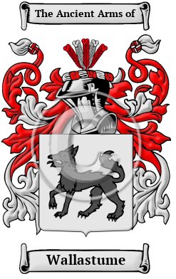 Wallastume Family Crest/Coat of Arms
