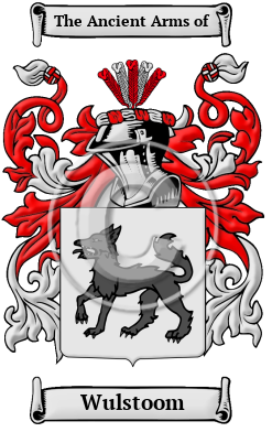 Wulstoom Family Crest/Coat of Arms