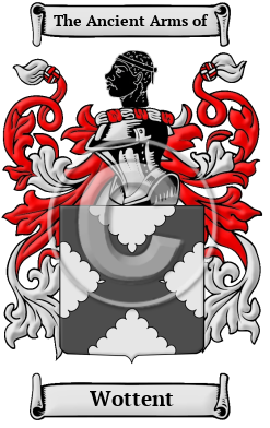 Wottent Family Crest/Coat of Arms