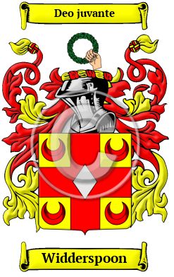Widderspoon Family Crest/Coat of Arms
