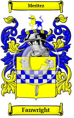 Fanwright Family Crest/Coat of Arms