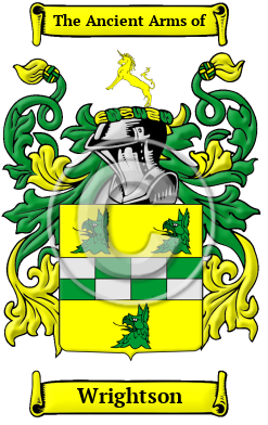 Wrightson Family Crest/Coat of Arms