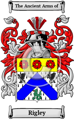 Rigley Family Crest/Coat of Arms