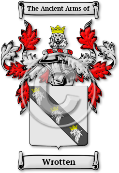 Wrotten Family Crest Download (JPG) Legacy Series - 600 DPI