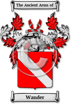 Wander Family Crest Download (jpg) Legacy Series - 150 DPI