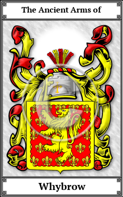Whybrow Family Crest Download (JPG)  Book Plated - 150 DPI