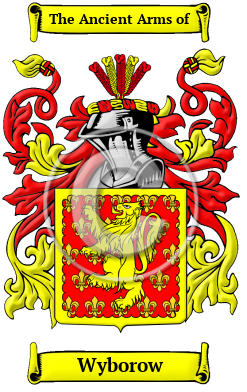 Wyborow Family Crest/Coat of Arms