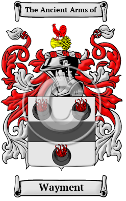 Wayment Family Crest/Coat of Arms