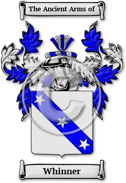 Whinner Family Crest Download (jpg) Legacy Series - 150 DPI