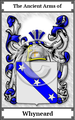 Whyneard Family Crest Download (JPG) Book Plated - 300 DPI