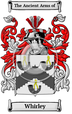 Whirley Family Crest/Coat of Arms