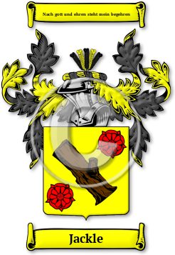 Jackle Family Crest Download (jpg) Legacy Series - 150 DPI