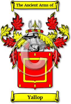 Yallop Family Crest Download (JPG) Legacy Series - 600 DPI