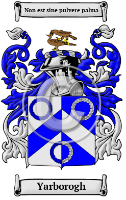Yarborogh Family Crest/Coat of Arms
