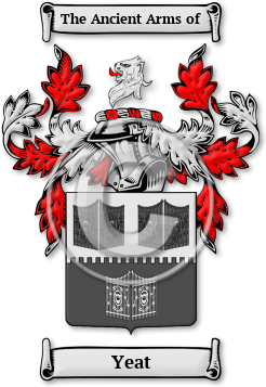 Yeat Family Crest Download (jpg) Legacy Series - 150 DPI