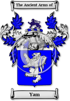 Yam Family Crest Download (JPG) Legacy Series - 600 DPI