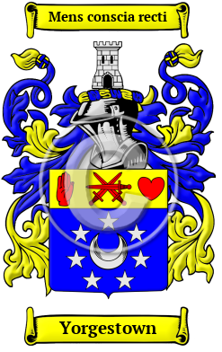 Yorgestown Family Crest/Coat of Arms
