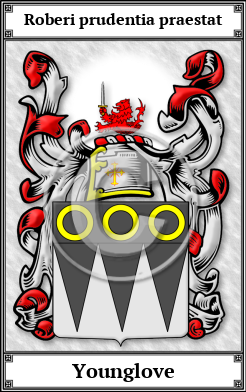Younglove Family Crest Download (JPG)  Book Plated - 150 DPI