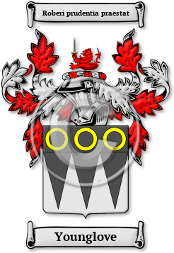 Younglove Family Crest Download (jpg) Legacy Series - 150 DPI