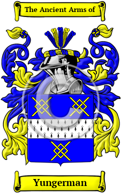 Yungerman Family Crest/Coat of Arms